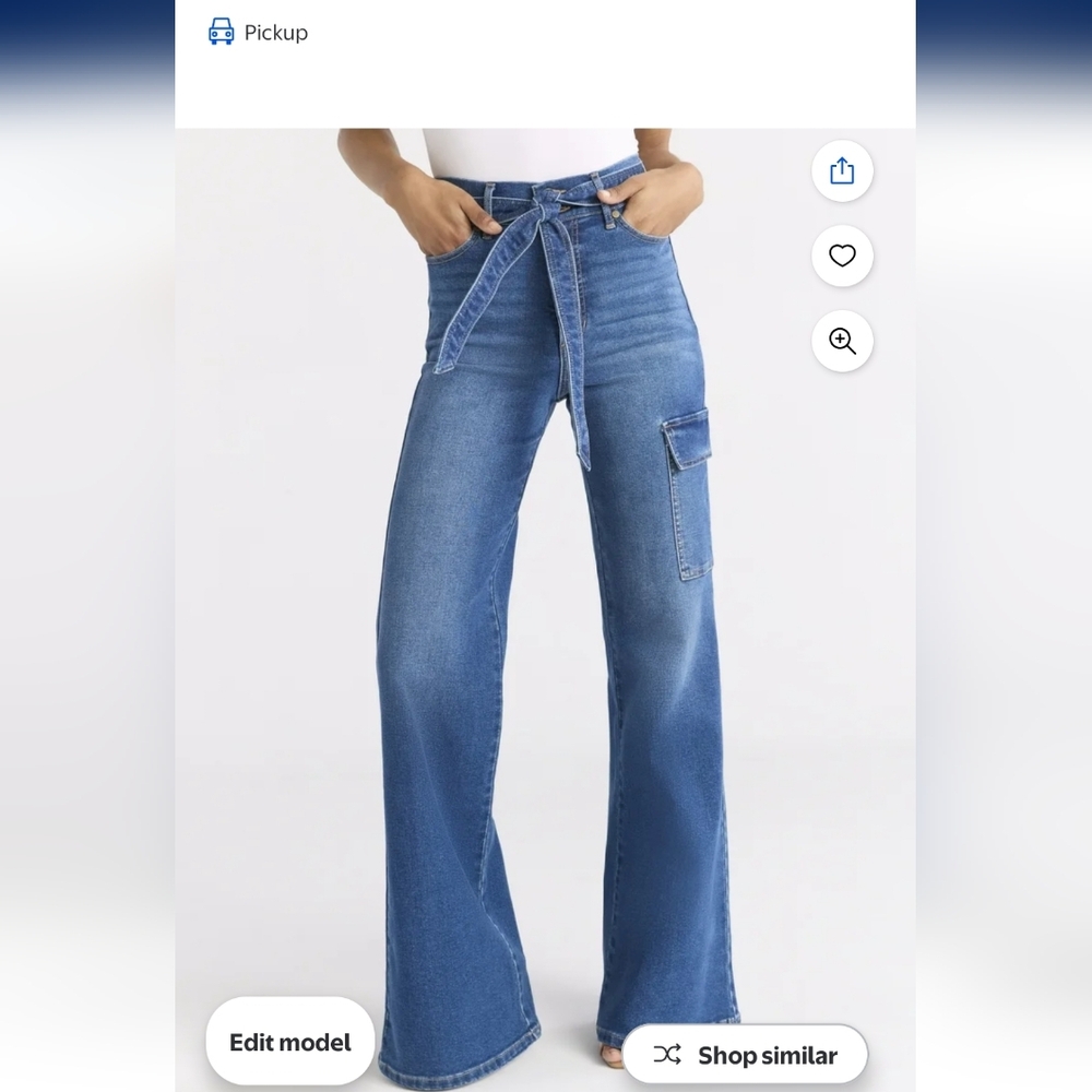 Sofia by Sofia Vergara Denim Flare Jeans